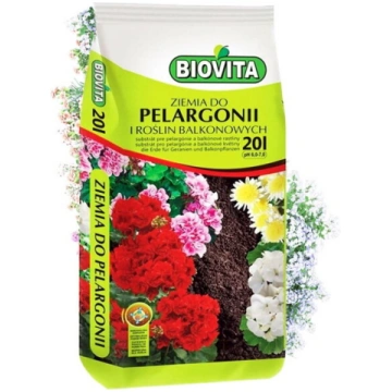 Augsne pelargonijām un balkona augiem 20L