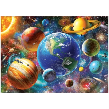 Puzzle Solar system IV Educa
