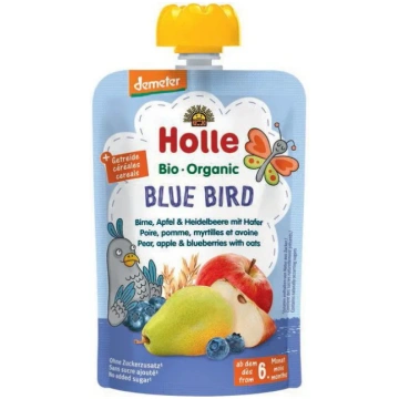 Holle BIO Blue Bird bumbieru, ābolu un melleņu bie