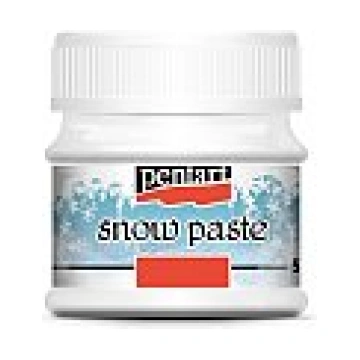 Struktūrpasta "Snow paste", 50 ml, balta, Pentart