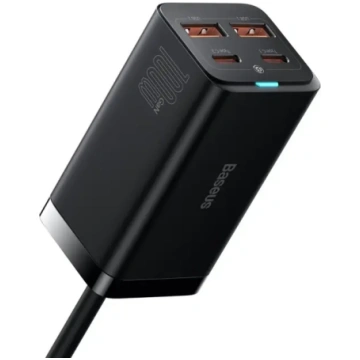 Baseus GaN 100W ātrs universālais sienas lādētājs 