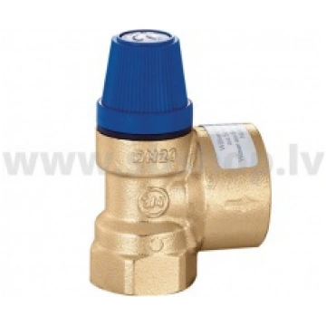 *CALEFFI drošības vārsti boilerim 1/2" F 8 bar