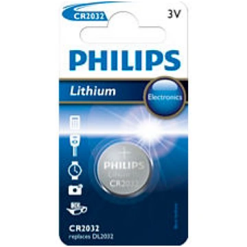 Baterijas Philips, CR2032, 3 V