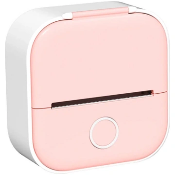 Phomemo T02 portable label printer (pink case)