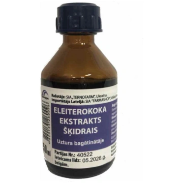 ELEITEROKOKA ekstrakts šķidrais 50 ml Viola Farma
