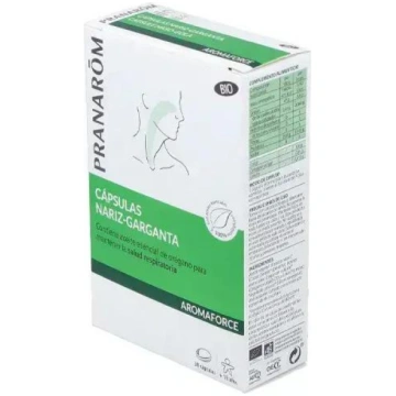 Pranarôm Aromaforce Nose and Throat 30 Capsules PR