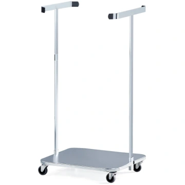 Turētājs veļas grozam, 110 L, galvanizēts