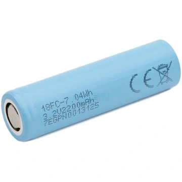 JGNE 18650 2200mAh - 6.6A LifePO4 - 3.2V JGNE Gold