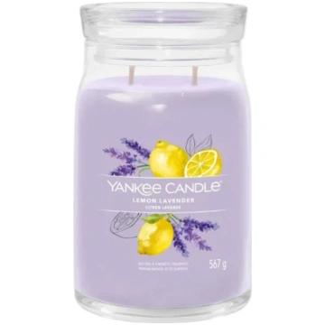 Svece, aromātiskā Yankee Candle Signature Lemon La