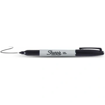 Noturīgs marķieris Sharpie Fine, 1 mm, melna krās