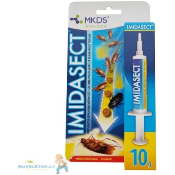 Šprice tarakāniem Imidasect gels 10gr 17420