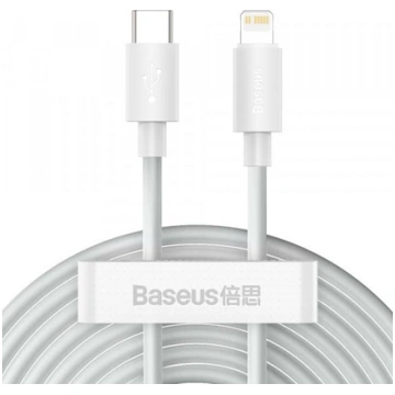 Kabel USB Baseus USB-C - Lightning 1.5 m Biay (101