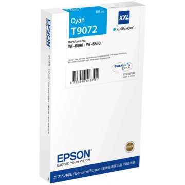 Epson T9072 C13T90724N, 69ml, 7000 lapas, oriģināl