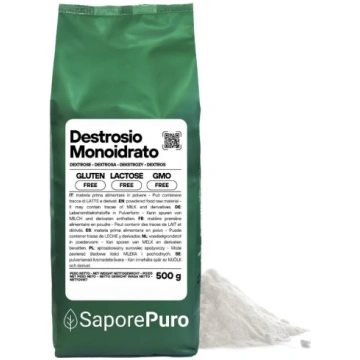 Dextrose - Ice cream sugar, quick energy SaporePur