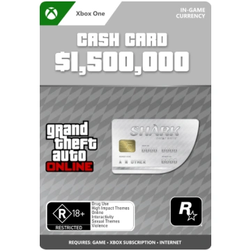 Great White Shark Card GTA Online (Xbox One) Micro