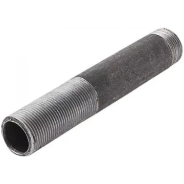 Garā vītne melna DN25x100-140mm