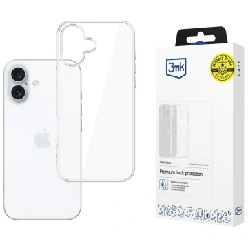 3MK Clear Case Aizsargapvalks priekš Apple iPhone 