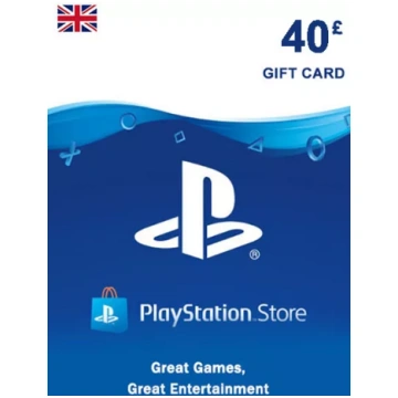 UK PSN 40 GBP Dāvanu Karte Sony