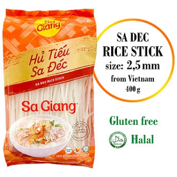SA GIANG Sa Dec Rice Stick 400gr. Nūdeles, Rīsi, G