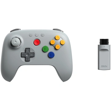 8Bitdo - 64 Wireless 2.4G Controller - Grey RET008