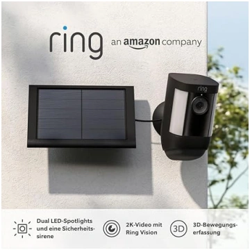 Iepazīstinām ar Amazon Ring Spotlight Cam Pro Sola