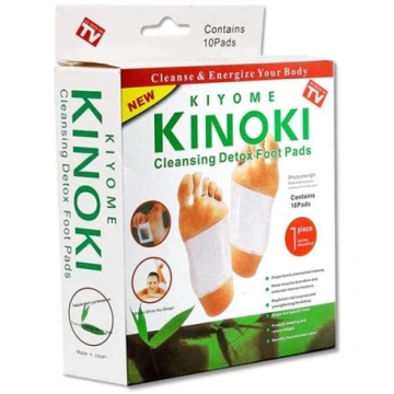 KINOKI Detoksikācijas plāksteri kāju pēdām