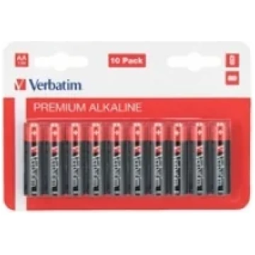 Verbatim AA Alkaline Batteries 1.5V