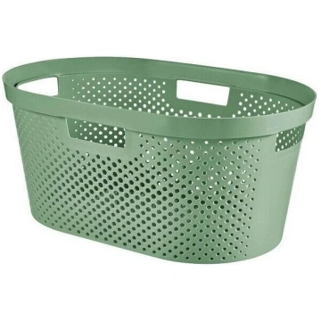 Veļas grozs Curver, 40 l, zaļa krās., 27 cm x 59 c