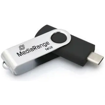 MEMORY DRIVE FLASH USB-C 16GB/MR1951 MEDIARANGE