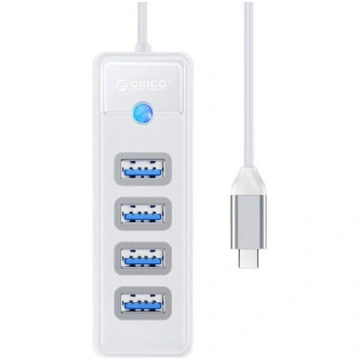 Orico Hub Adapter USB-C to 4x USB 3.0, 5 Gbps, 0.1