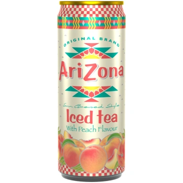 Ledus tēja ARIZONA ar persiku garšu un saldinātāji