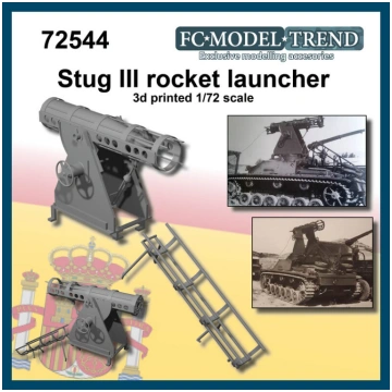 Stug III - Rocket Launcher (3D-printed) FC ModelTr