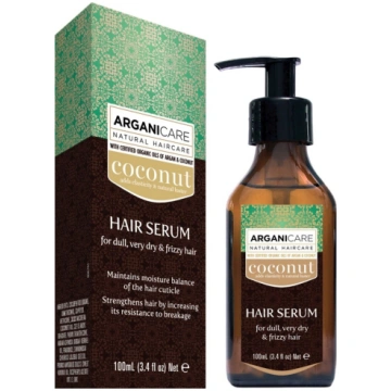 ARGANICARE - Matu serums ar kokosriekstu eļļu, 100