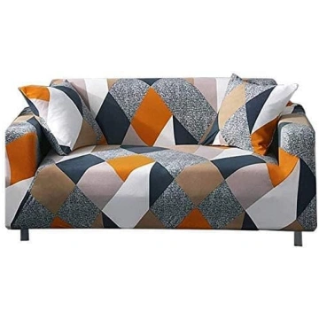 Lamberia Printed Sofa Cover, Stretch Couch Cover, 