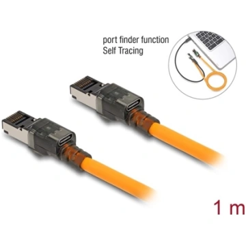 Delock RJ45 Network Cable with USB Type-C™ port fi