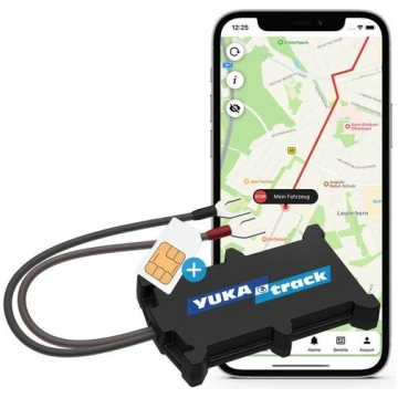 YUKAtrack easyWire GPS Universal GPS tracker Black
