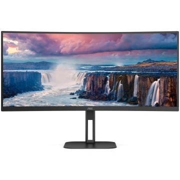 Monitors AOC CU34V5C/BK, VA, 100 Hz, WQHD, 34"