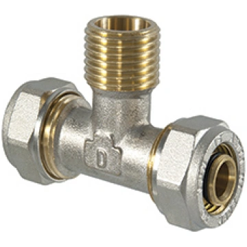 Savelkams trejgabals TDM Brass 1060, 90 °, 20mm x