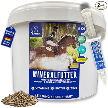 Minerālvielu barība zirgiem 5 kg + B vitamīnu komp