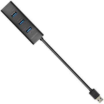 AXAGON HUE-S2B 4x USB3.0 Charging Hub, MicroUSB Ch