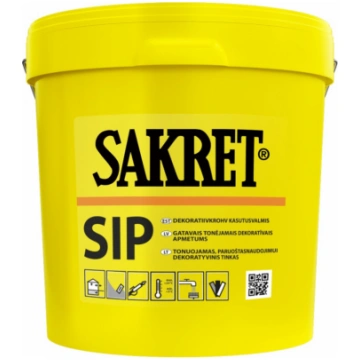 Sakret SIP Gatavais dekoratīvais silikona apmetums