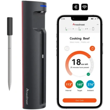 Metapen Meatmeet Pro Smart Kitchen Thermometer wit