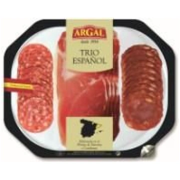 Cūkgaļas izlase, vītināta, (serrano, chorizo, sala