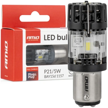 Led spuldze lumitec bay15d p21/5w 12v pilna kanbus