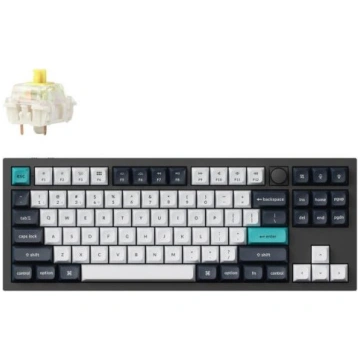 KEYBOARD WRL Q3 MAX RGB/CARBON BLACK Q3M-M4 KEYCHR