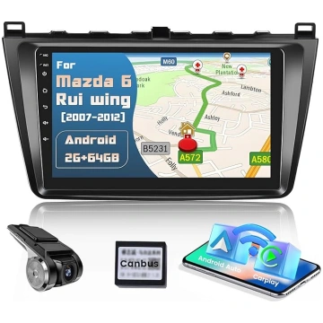 Hikity Wireless CarPlay Android 15 Auto Radio prie