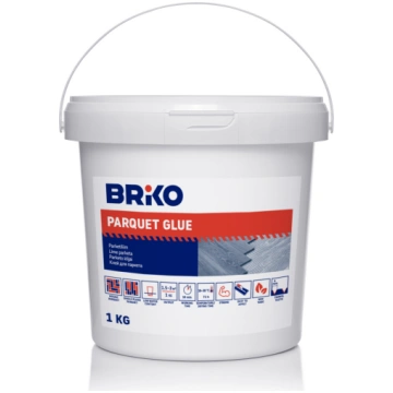 Līme parkets Briko, 1 kg, balta krās