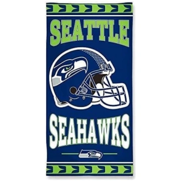 Oficiālais NFL "Seattle Seahawks" pludmales dvieli