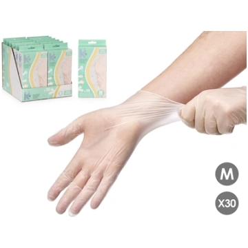 Set of 30 nitrile gloves size M, 59451, Kipit 5945