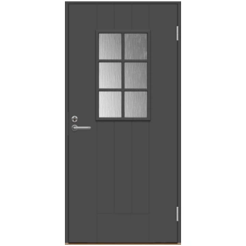 Ārdurvis Opus 13 B015 10x21 pelēkas NCS S 7502-B k
